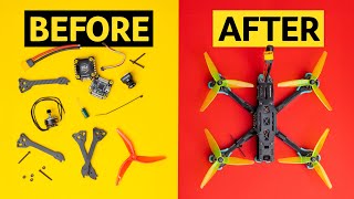 The Easiest FPV Drone Build Tutorial Youll Ever Watch [upl. by Nehttam816]