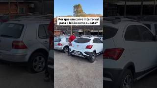 O real motivo para carros tão novos virarem sucata leilao sucata curiosidades carros veiculou [upl. by Pallua829]