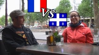 French in Quebec vs France interview en français with subtitles accent attitude history curses [upl. by Einahpit]