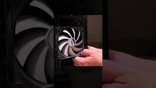 How to Install PC Case Intake Fan Inside PC Case Front Panel 4 [upl. by Sucerdor612]