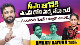 Ambati Rayudu About CM Jagan amp MS Dhoni  Ambati Rayudu Interview  Anchor Nirupama  SumanTV Telugu [upl. by Healy]