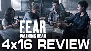 FEAR THE WALKING DEAD  SEASON 4 EPISODE 16  I LOSE MYSELF  REVIEW [upl. by Seabrook]