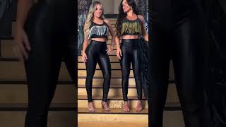 Leggings Vs Jumpsuits Top 3 Fashion Showdown  Leather Look Outfit Inspo  Casual Street Styles [upl. by Anilas]