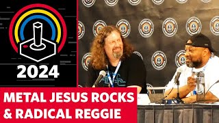 Metal Jesus Rocks amp Radical Reggie  PRGE 2024  Portland Retro Gaming Expo [upl. by Icart700]