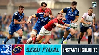 Leinster v Munster  Instant Highlights  SemiFinal  URC 202223 [upl. by Notned821]