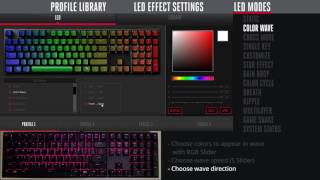 MasterKeys Pro RGB Software LED Configuration Guide [upl. by Angeline675]