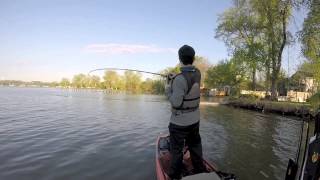 Conesus Lake Kayak Bass Fishing [upl. by Monteith]