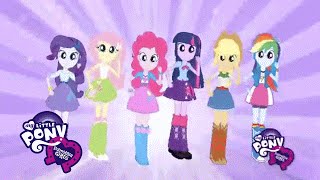 My Little Pony Equestria Filles France  EG Stomp Musique Vidéo Clip Officielle [upl. by Yeta]