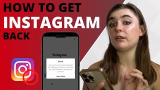 How to get Instagram back if hackeddisableddeleted [upl. by Oriel]