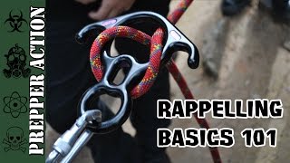 Rappelling basics 101 [upl. by Binni702]