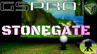 GSPRO Christmas Course Special  Stonegate  DLudGolf [upl. by Itnahs]