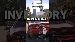 Inventory Systems In GTA 6 Can Blow Your Mind shorts gta6 viral [upl. by Durrace]