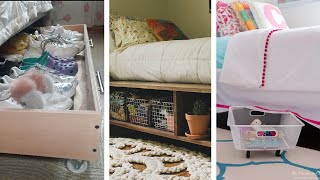 21 Seriously Smart Ways To Improve Underbed Storage Ideas [upl. by Nelra]