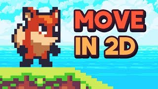 2D Movement in Unity Tutorial [upl. by Ledda]