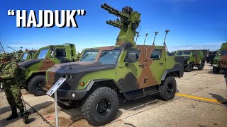 Oklopno vozilo “HAJDUK”  Da li je to Srpski “HUMVEE” [upl. by Hattie]