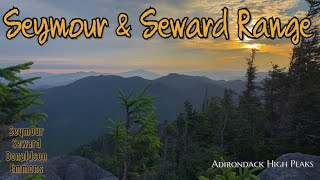 The Seward Range  Hiking Seymour Seward Donaldson amp Emmons Adirondack Mountains [upl. by Anastas297]