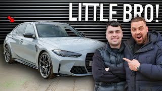 MY LITTLE BROTHER BOUGHT A G80 M3 [upl. by Jilly]