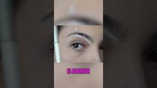 Cómo delinear tus cejas perfectamente tutorial paso a paso makeup [upl. by Liggett340]