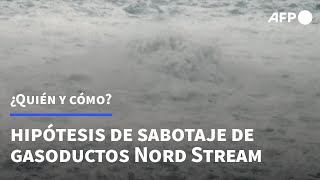 Las hipótesis de sabotaje de los gasoductos Nord Stream  AFP [upl. by Rockwood]