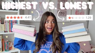 reading the highest and lowest rated books on my tbr 📚⭐️✈️ spoiler free reading vlog [upl. by Berenice189]