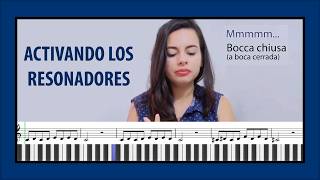 Ejercicio de resonadores vocales Nº1 [upl. by Aisanahta]