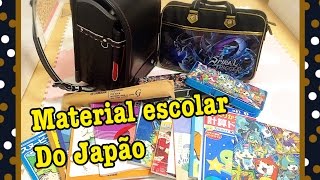 Material escolar do Luiz no Japão 2016 [upl. by Hanas]