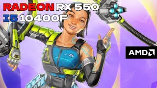 RX 550 4GB OC  APEX LEGENDS SEASON 19  1080p BENCHMARK📊 [upl. by Alac]