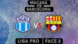 BARCELONA vs MACARÁ Donde ver los partidos de la LIGA PRO  Campeonato Ecuatoriano 2024 [upl. by Nerua]