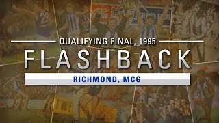 Flashback Qualifying Final 1995  North Melbourne v Richmond [upl. by Meyer410]