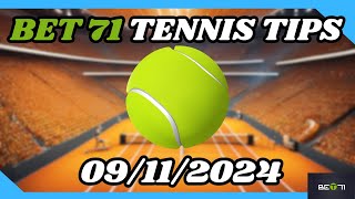 Tennis Picks and Predictions 91124 [upl. by Airres423]