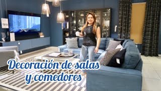 TENDENCIAS EN DECORACIONES  SALAS COMEDORES Y COCINAS 2019 SAVVYSANDY IKEA [upl. by Inafets]