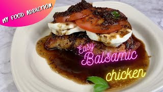 Easy Balsamic Chicken Recipe [upl. by Garrot183]