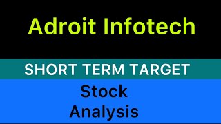 adroit infotech ltd stock target ✅ ADROIT INFOTECH STOCK NEWS  ADROIT INFOTECH ANALYSIS 081124 [upl. by Zhang]