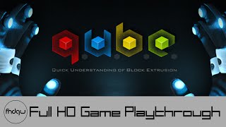 QUBE  Full Game Playthrough No Commentary [upl. by Japheth]