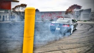 2014 V6 CAMARO WIDE DRIFTING [upl. by Hcone405]