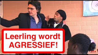 LEERLING WORDT AGRESSIEF [upl. by Abbi]