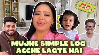 Mujhe Simple Log Acche Lagte Hai 😍😘  Bharti Singh  Haarsh Limbachiyaa  Golla [upl. by Leopold]