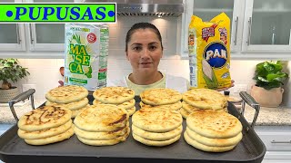 Pupusas de chicharron  En 🇺🇸USA🇺🇸 [upl. by Zenitram]