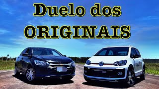 ONIX 10 TURBO vs UP TSI 10 TURBO  Ambos 100 Originais [upl. by Leese36]