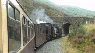 Welsh Highland Railway  No 87  Waunfawr  Beddgelert  210916 [upl. by Cybil]