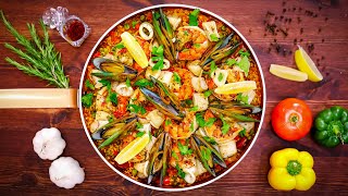 How to Make Spanish Seafood Paella [upl. by Frangos]