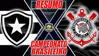 CORINTHIANS VENCE O BOTAFOGO POR 3 A 1 COM NILTON SANTOS LOTADO [upl. by Eclud]