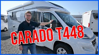 Wohnmobil Carado T448 Modell 2021  Einzelbetten und große Heckgarage [upl. by Aliemaj]