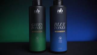 TRATAMENTO GREEN TONER E BLUE TONER [upl. by Nalat]