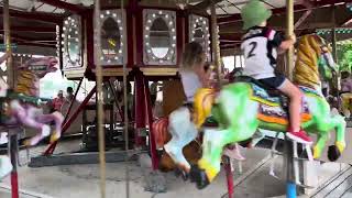 Stricker’s Grove Carousel Band Organ Plays “March On The Parade Polka” [upl. by Mllly]