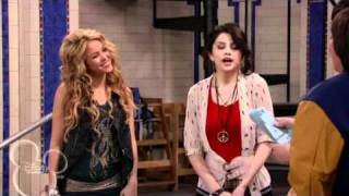 Dude Looks Like Shakira  Wizards of waverly place funny scene 3 [upl. by Yehs]