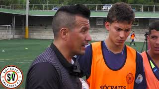 Entrenamiento de tipos de desmarques en el fútbol [upl. by Garlanda]