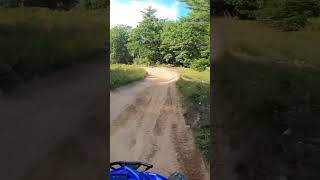 Power lines rip raptor700ratvmaineoffroad [upl. by Drislane]