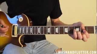 Slash Apocalyptic Love Halo Guitar Lesson by Mash and Flutter [upl. by Valerie]