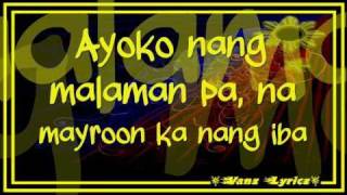 Bugoy Drilon  Bulag Sa Katotohanan  Lyrics [upl. by Rolfe630]